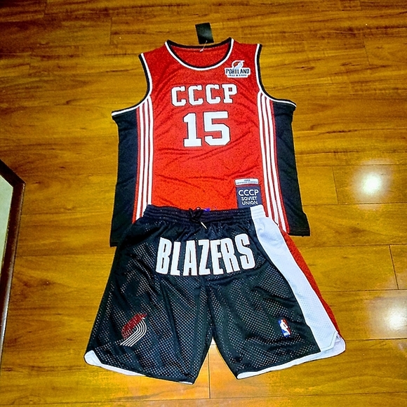 Arvydas Sabonis Custom CCCP International Jersey - Picture 7 of 8